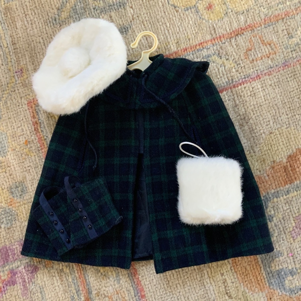 American Girl Samantha Coat with accessories